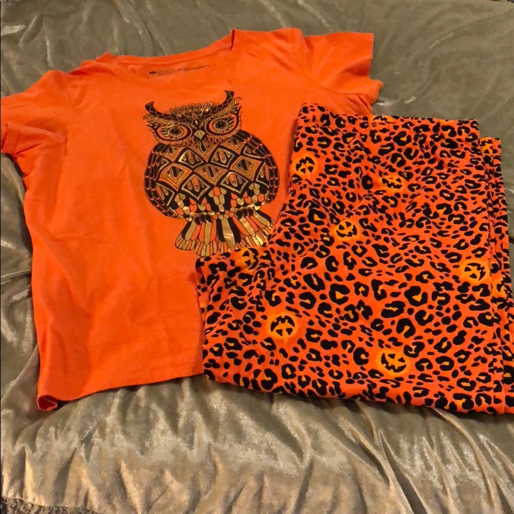 Halloween/Fall Sleepwear / Loungewear - 2X (18-20)